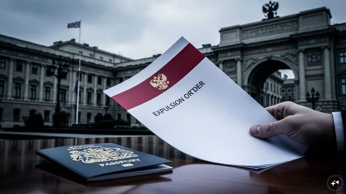 Russia expels British diplomat as espionage accusations revive Cold War tensions