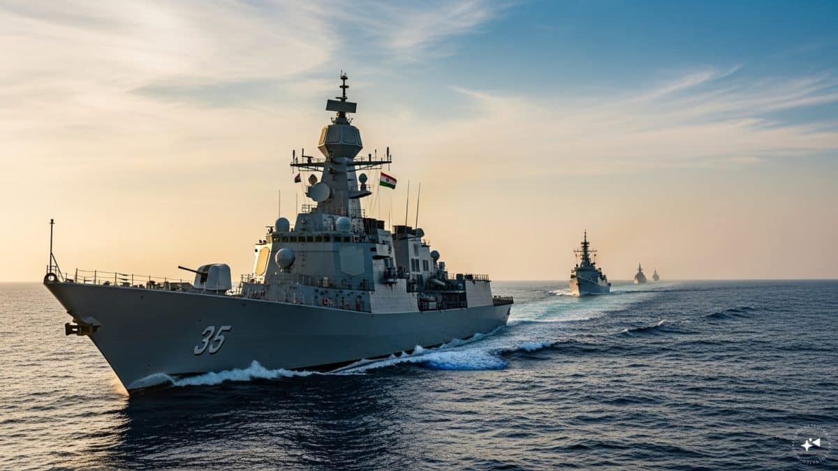 Indian Navy ships to sail to South East Asia on long-range training deployment