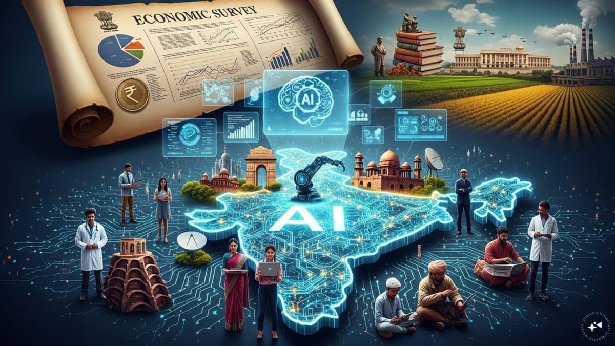 Economic Survey 2026: India is not running after big AI model, but follows a bottom-up AI approach