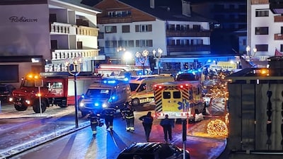 An explosion in Switzerland, Crans-Montana, killed many people & injured others at a bar in the ski resort town. X