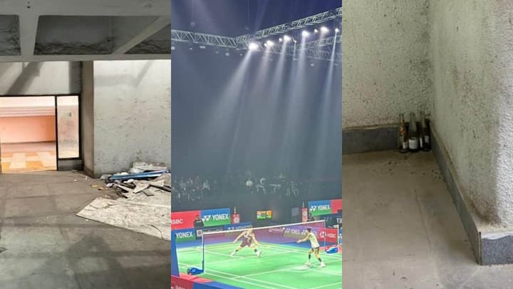 Inside India Open Stadium: Garbage on the floor, stench in washrooms and a lackadaisical tournament Firstpost Image
