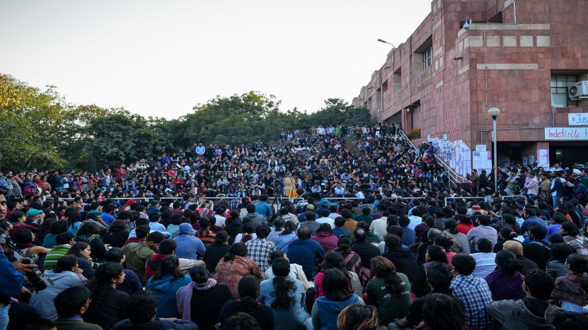 ‘No place for labs of hate’: How a protest in JNU turned controversial ‘No place for labs of hate’: How a protest in JNU turned controversial