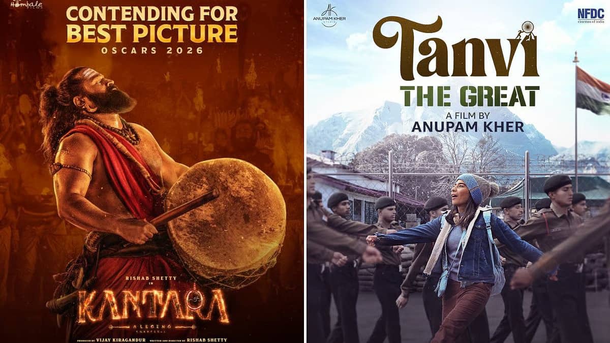 Rishab Shetty's 'Kantara Chapter 1', Anupam Kher's 'Tanvi The Great' make it to Oscars 2026 Best Picture eligibility list
