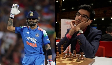 From Virat Kohli to Anish Giri, sports world welcome the New Year 2026 with warm wishes. Image: AFP