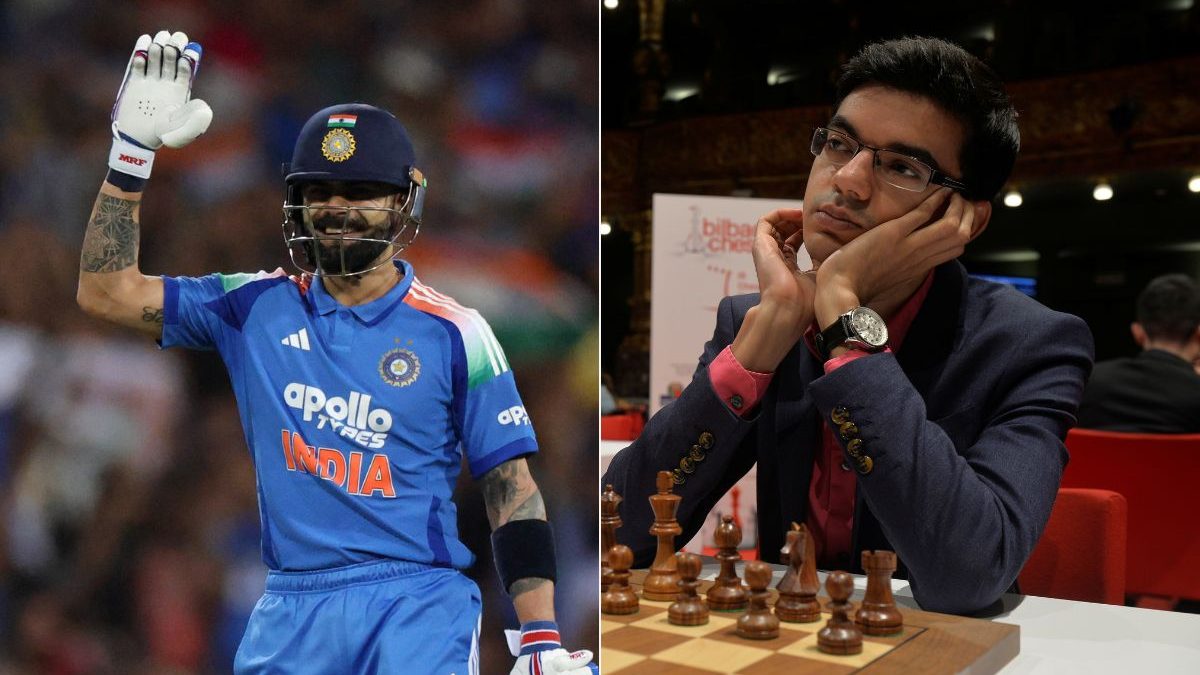 From Virat Kohli to Anish Giri, sports world welcome the New Year 2026 with warm wishes. Image: AFP From Virat Kohli to Anish Giri, sports world welcome the New Year 2026 with warm wishes. Image: AFP
