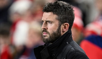 Michael Carrick replaces Ruben Amorim, who served for 14 months. Image: AFP