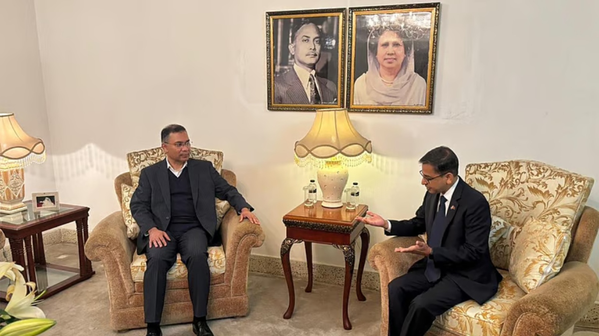 Indian envoy to Bangladesh holds talks with BNP Chairman Tarique Rahman ahead of polls Indian envoy to Bangladesh holds talks with BNP Chairman Tarique Rahman ahead of polls