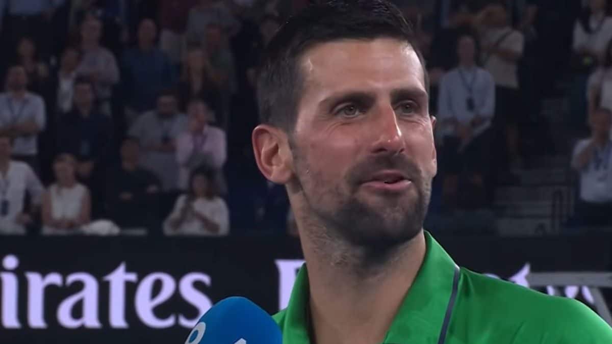 'He had my number so I had to change it for tonight...': Djokovic jokes after beating Sinner in epic thriller to reach Australian Open final