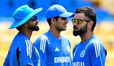 Shubman Gill is back as the captain while Shreyas Iyer's return remains dependent on his fitness. AFP