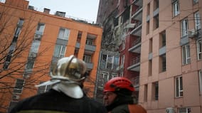 Russia's fiery Ukraine strikes leave Kyiv residents in frigid cold with no power, water