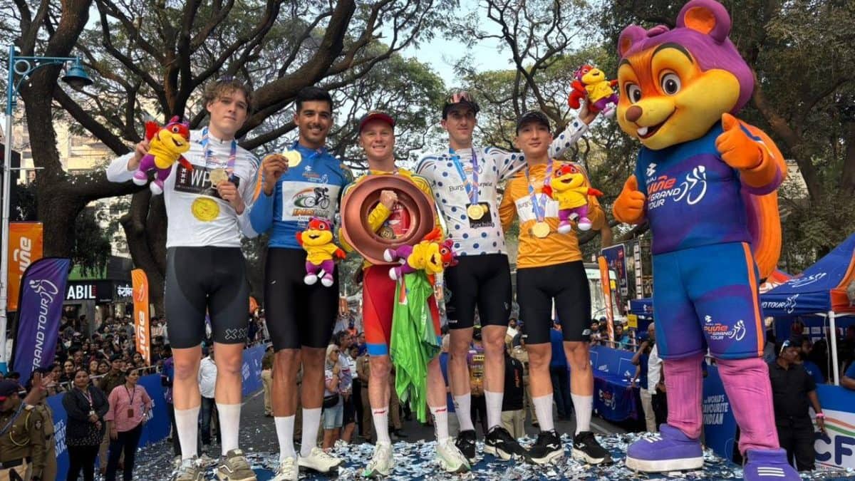 Pune Grand Tour 2026: Li-Ning Star dominate Stage 4, Luke Mudgway crowned overall champion