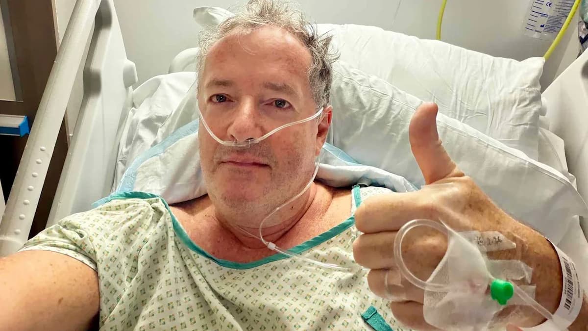 British broadcaster Piers Morgan hospitalized post an accident, says 'I blame Donald Trump'