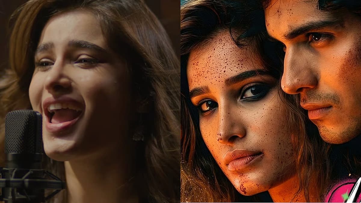 Rasha Thadani makes singing debut with the song 'Chaap Tilak,' stars with 'Munjya' star Abhay Verma