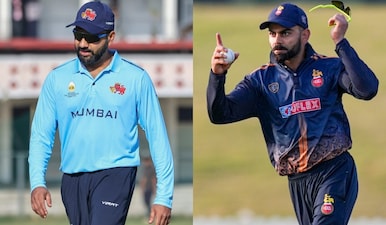 Rohit Sharma and Virat Kohli continue to be out of their team's Vijay Hazare Trophy squads. PTI