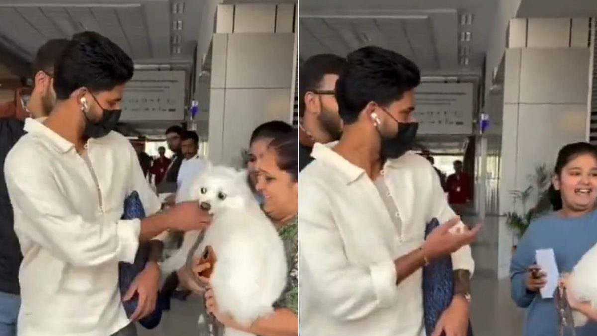 Shreyas Iyer escapes injury after fan’s dog almost bites him ahead of ODI return, his reaction goes viral - WATCH Shreyas Iyer escapes injury after fan’s dog almost bites him ahead of ODI return, his reaction goes viral - WATCH