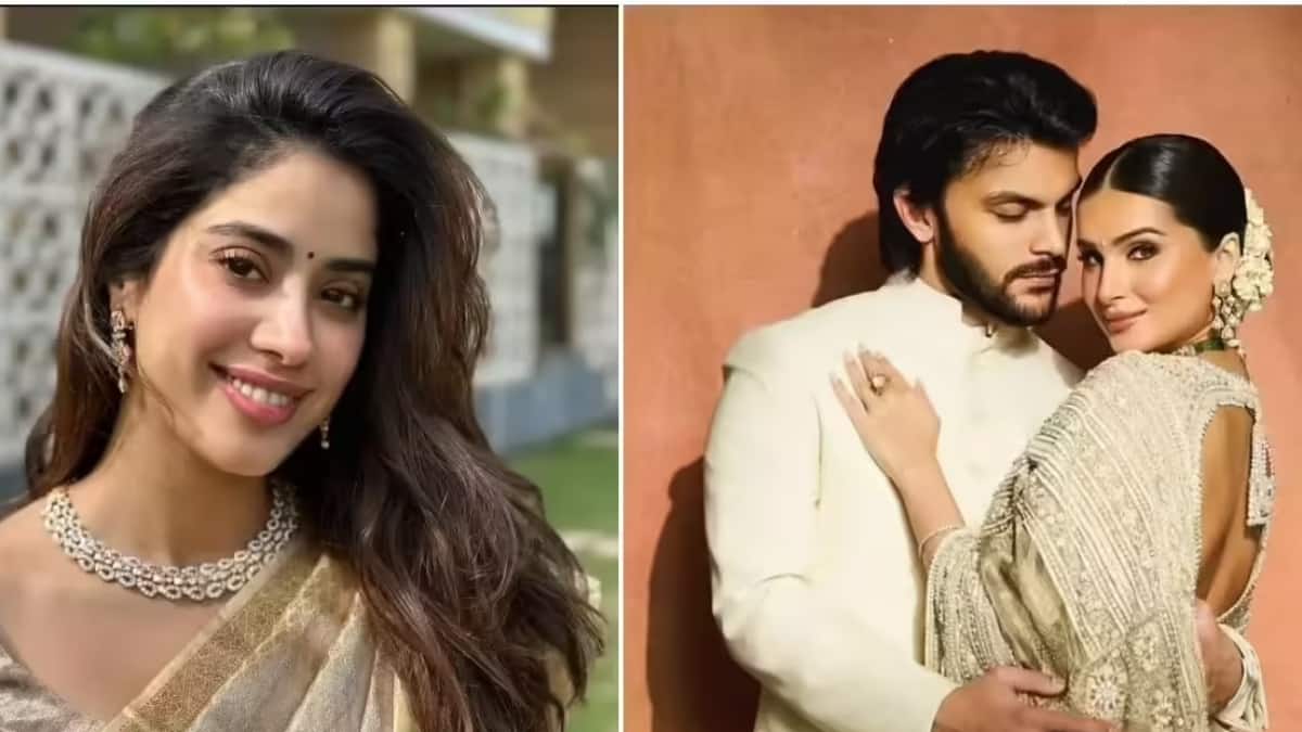 Veer Pahariya makes first appearance post break-up with Tara Sutaria, gets clicked with Janhvi Kapoor: Watch