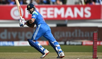 Virat Kohli first achieved the World No. 1 ODI batting ranking in 2013. Image: AFP