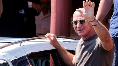 Jeff Bezos' Washington Post has sacked over 300 journalists. File Photo/Reuters