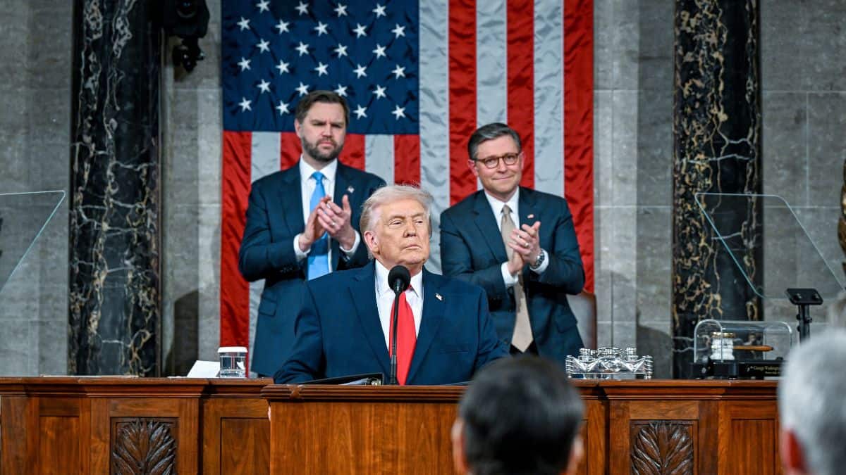India-Pakistan war, Iran nukes, tariffs: What Trump spoke of in longest State of Union speech