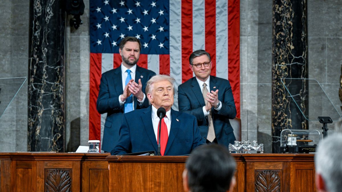 India-Pakistan war, Iran nukes, tariffs: What Trump spoke of in longest State of Union speech India-Pakistan war, Iran nukes, tariffs: What Trump spoke of in longest State of Union speech