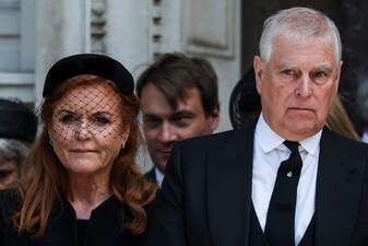 Britain's Prince Andrew and his former wife Sarah Ferguson have been named in the fresh Epstein documents. AFP 