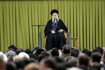 Iran's Supreme Leader Ayatollah Ali Khamenei speaks during a meeting in Tehran, Iran. File image/AFP