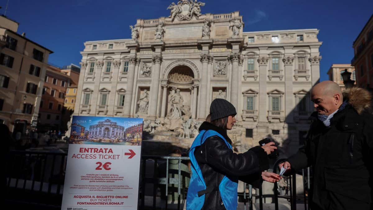 It will cost €2 to toss coin in Rome’s Trevi fountain. What’s this tradition?