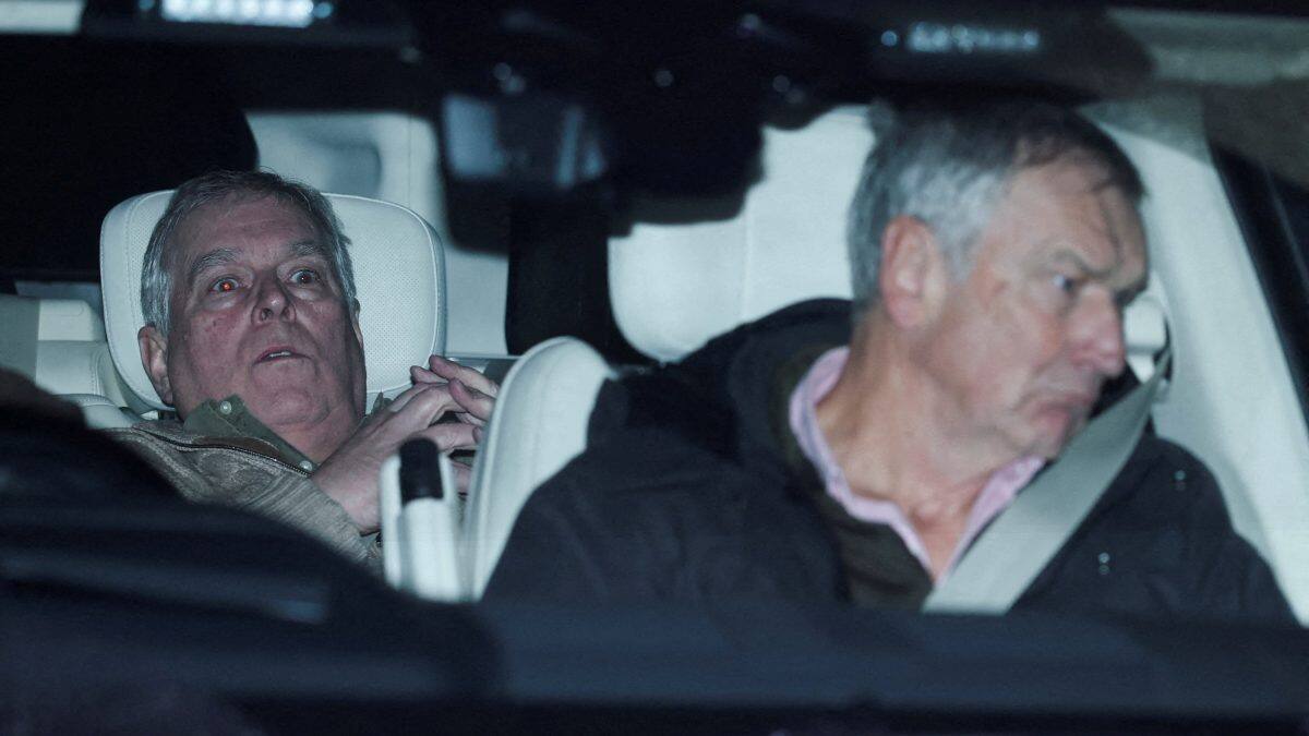 The story behind the viral photo of 'shocked Andrew' leaving police ...
