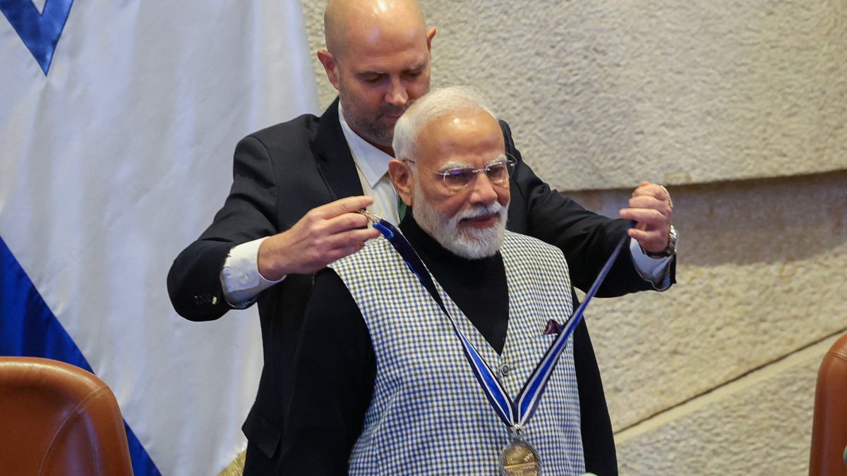What is the 'Speaker of Knesset Medal' that Israel awarded PM Modi? What is the 'Speaker of Knesset Medal' that Israel awarded PM Modi?