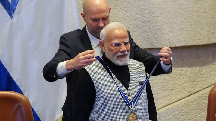 What is the 'Speaker of Knesset Medal' that Israel awarded PM Modi?