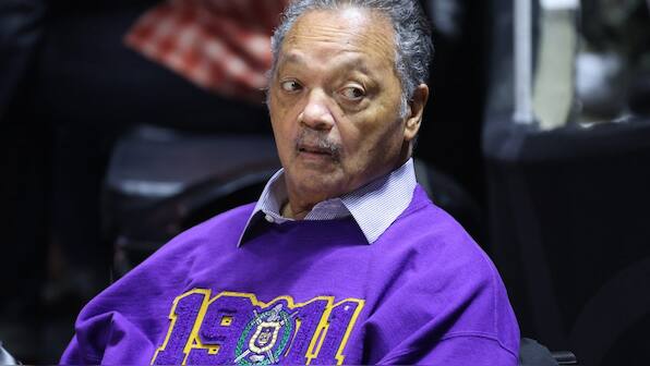Civil rights leader Jesse Jackson, who marched alongside Martin Luther ...