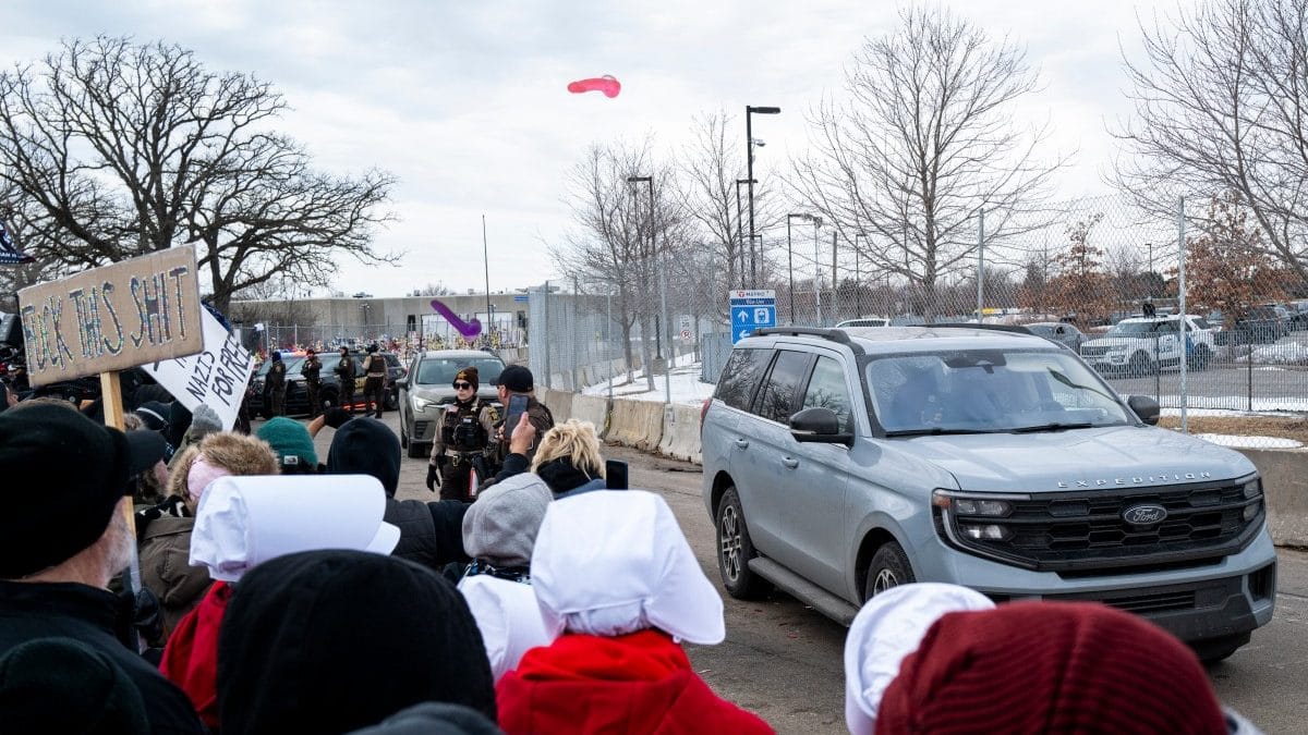 Protesters arrested in Minneapolis at rally marking one month since Renee Good’s death