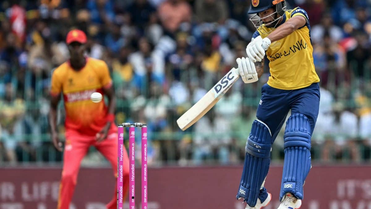 Sri Lanka vs Zimbabwe T20 World Cup 2026 경기 장면