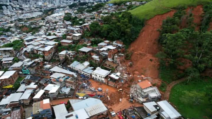 Death toll rises to 46 as torrential rain, flash floods wreak havoc in the south of Brazil