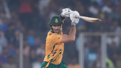 Captain Aiden Markram’s unbeaten on 86 off 44 balls helped South Africa chase the 176-run target set by New Zealand down with seven wickets and nearly three overs to spare. AP