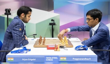 Arjun Erigaisi will be rooting for his close friend R Praggnanandhaa at the FIDE Candidates 2026, but he doesn’t feel he is the favourite. Images: Tata Steel Chess 