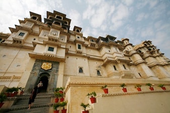Tourists at City Palace Udaipur. File Photo/ Reuters