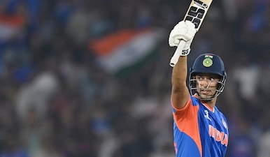 Shivam Dube slammed his career-best T20I score of 66 from 31 deliveries to power India to a victory against Netherlands. AFP
