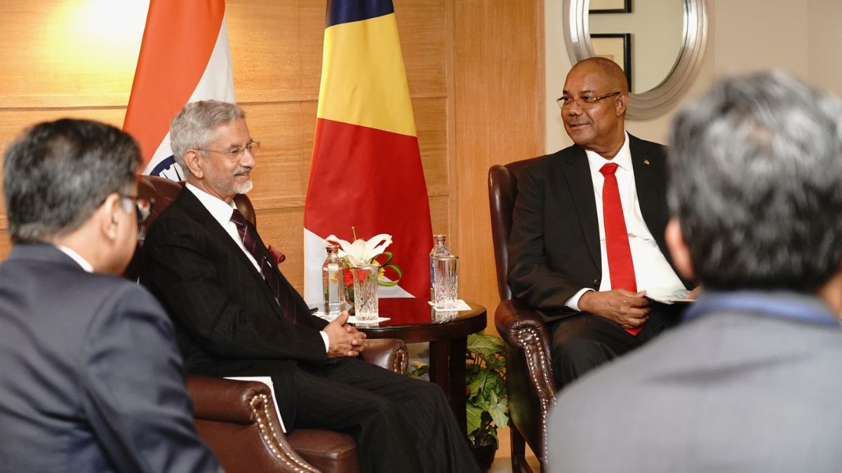 Jaishankar meets Seychelles President Herminie as India pushes ‘Vision Mahasagar’ Jaishankar meets Seychelles President Herminie as India pushes ‘Vision Mahasagar’
