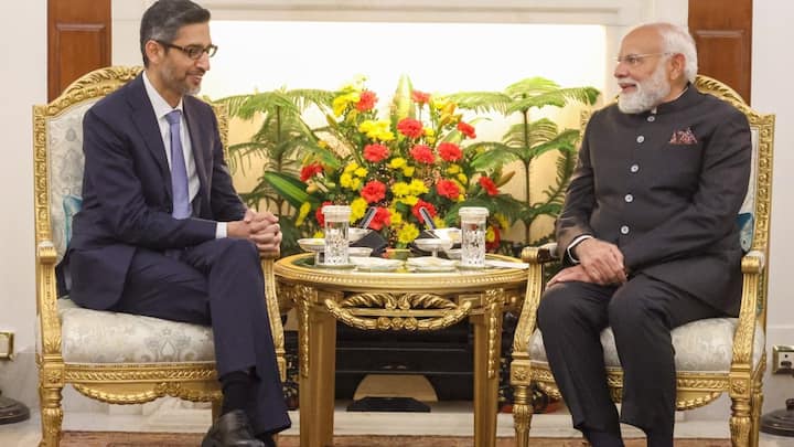 AI Impact Summit 2026: Google CEO Sundar Pichai meets PM Modi AI Impact Summit 2026: Google CEO Sundar Pichai meets PM Modi