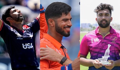 Indian-origin players dominate a number of associate teams and are playing a significant role in spreading the game in uncharted territories. Images: AP/PTI/Emirates Cricket Board