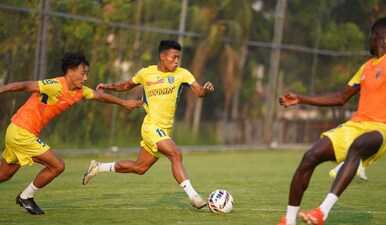 There’s no guarantee Kerala Blasters will be able to play their ISL matches at the Jawahar Lal Nehru Stadium in Kochi. Image: ISL