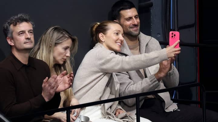 Novak Djokovic offers support to Canadian skater for Winter Olympics in wholesome moment: Watch