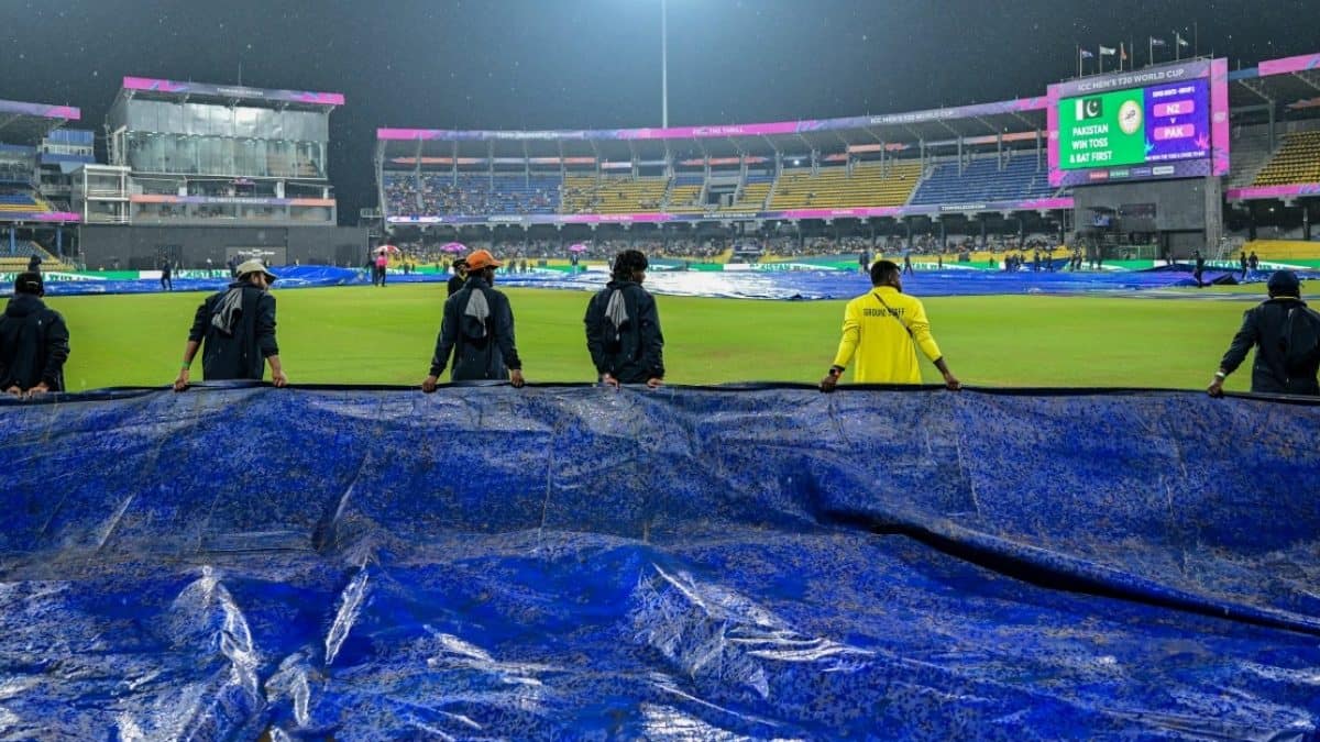 New Zealand vs Pakistan LIVE Score T20 World Cup 2026: When will overs start getting reduced due to rain?