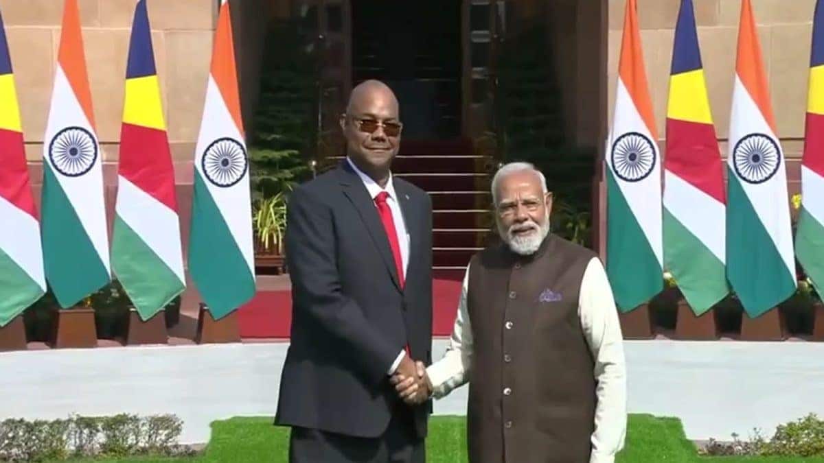 PM Modi, Seychelles President Herminie hold talks in Delhi with maritime security in focus