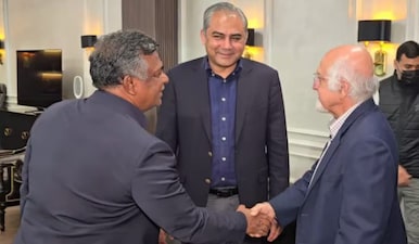 Pakistan cricket head Mohsin Naqvi has been accused of using Bangladesh as ‘pawn’ to settle scores with ICC and BCCI. Image: PCB/X