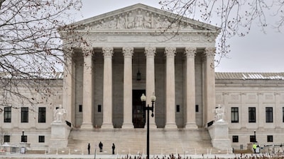 FILE - The Supreme Court is photographed, Feb. 6, 2026, in Washington. - AP