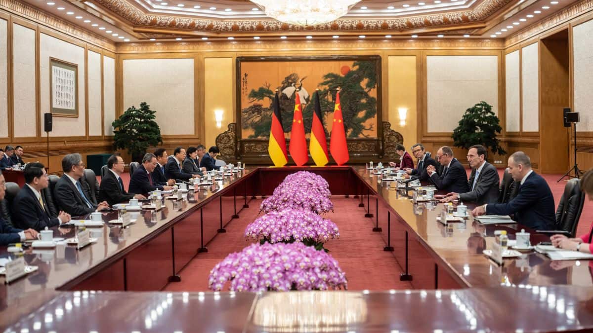 Germany’s Merz meets Xi in China, calls for fair trade and deeper ties
