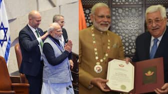 PM Modi among few global leaders honoured by both Israel and Palestine