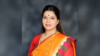 Ritu Tawde's appointment as the Mumbai Mayor marks the first time in 25 years that the post has been held by a party other than the Shiv Sena. File Image/Facebook